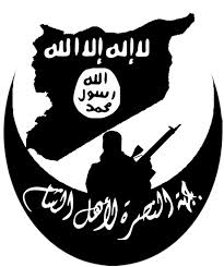 The logo of Jubhat al Nusra